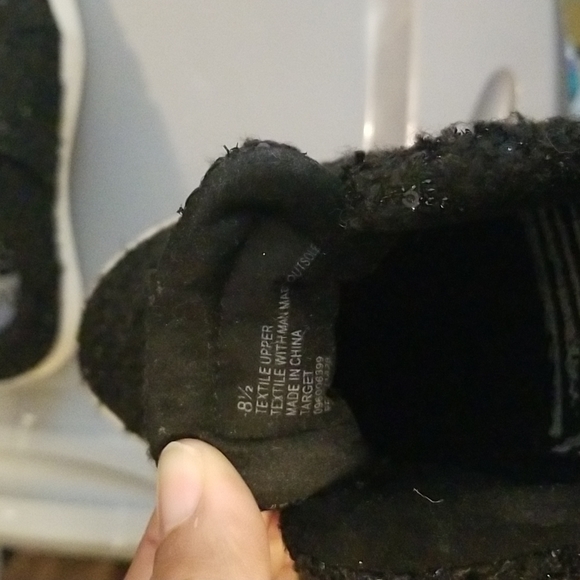 DV Black Sequin Slip On Sneakers - Picture 5 of 6